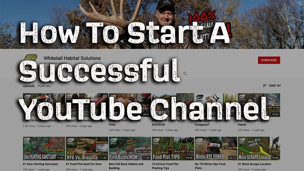 How To Start A Successful YouTube Channel