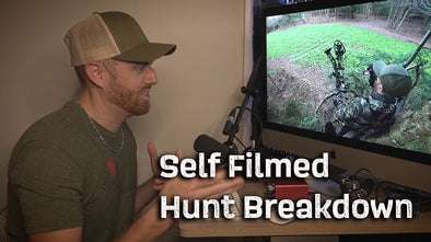 Self Filming Hunt Breakdown - Treestand by Foodplot Setup